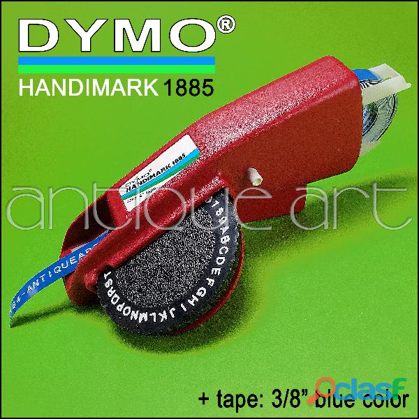 A64 Rotulador Dymo 1885 + Tape 3/8 Adhesivo Letras Numeros