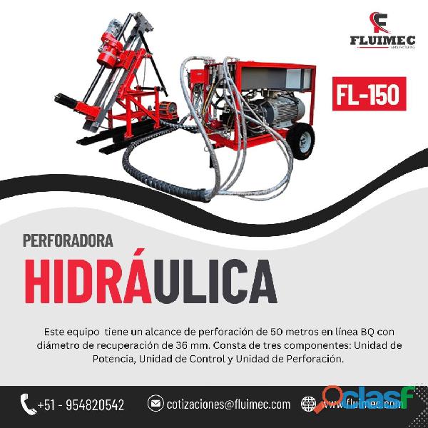 MAQUINA HIDRAULICA FL 150 EXTRACCIÒN DE ESMERALDAS