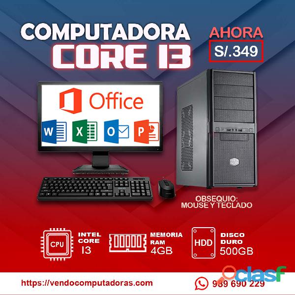 COMPUTADORA CORE I3 EN OFERTA