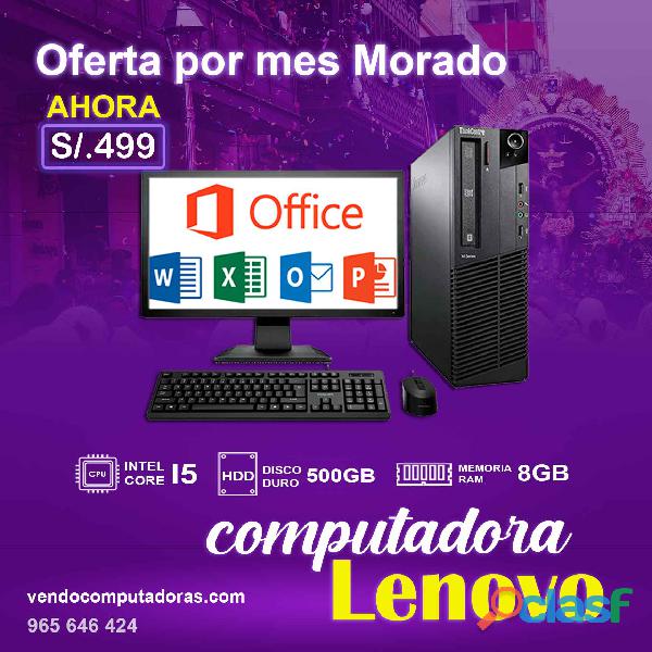 Equipo Lenovo en descuento Lenovo core i5