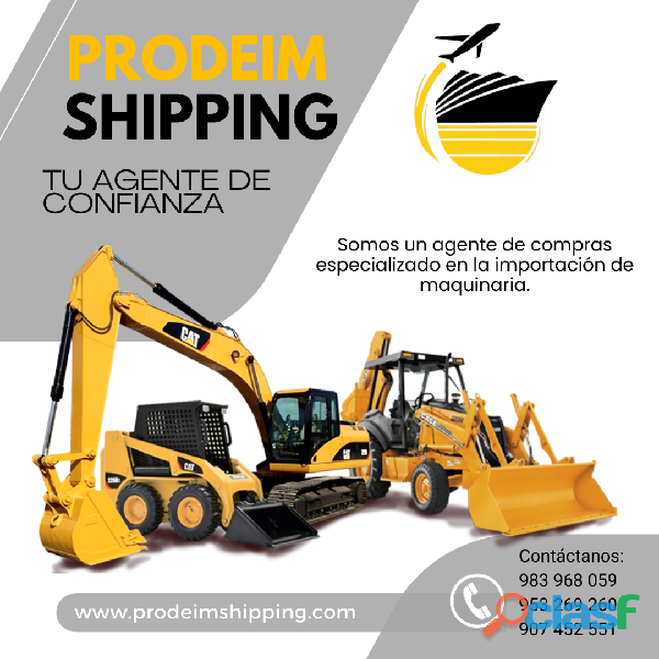 IMPORTACIÓN DE MAQUINARIA || PRODEIM SHIPPING || CALIDAD