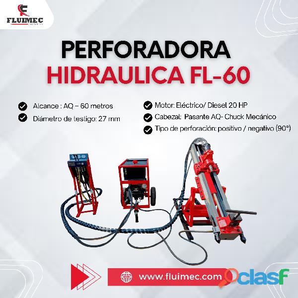 PERFORADORA HIDRAULICA FL 60 (PARA ACTIVIDADES DE