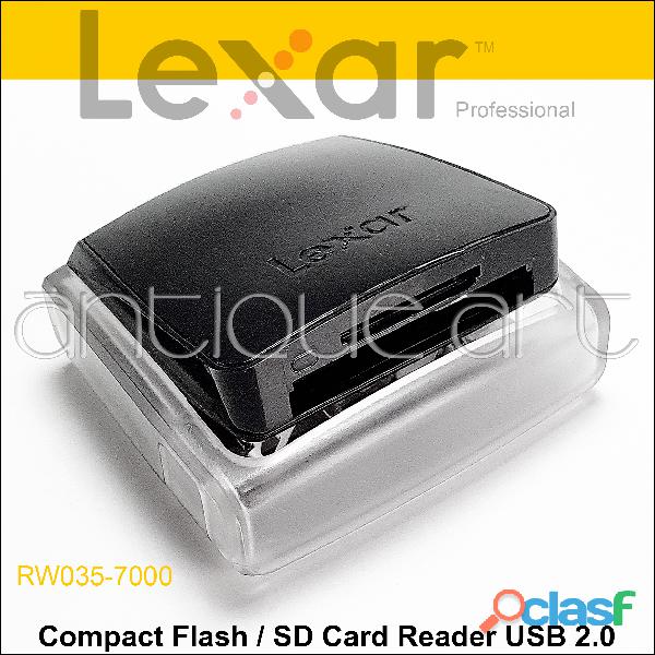 A64 Lector Tarjeta Compact Flash Sd Lexar Professional Usb