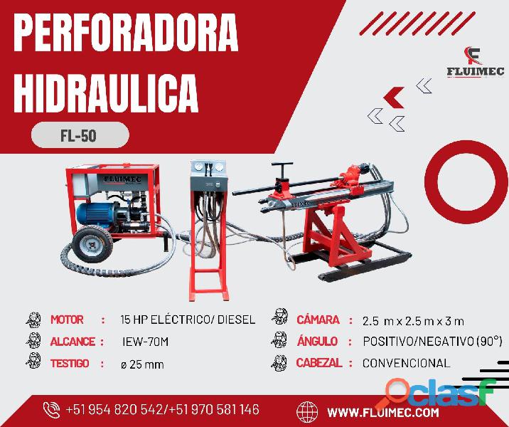 MAQUINA HIDRAULICA FL 50 (MAQUINA PARA GEOLOGIA)