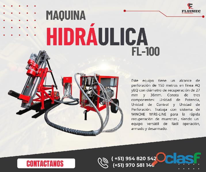 PERFORADORA HIDRAULICA FL 100 (UNIDAD DE POTENCA Y CONTROL)