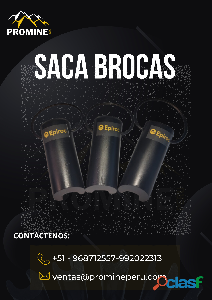 SACA BROCAS / PROMINE / PRIMERA CALIDAD