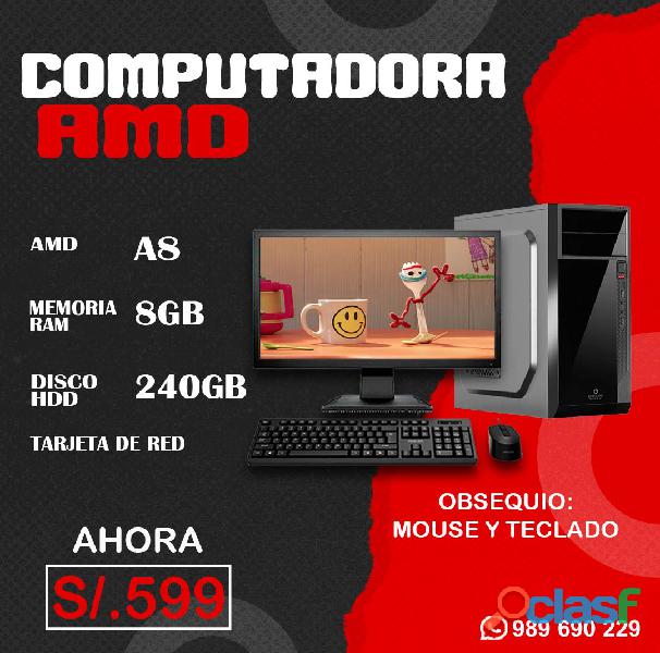 VENTA COMPUTADORA AMD