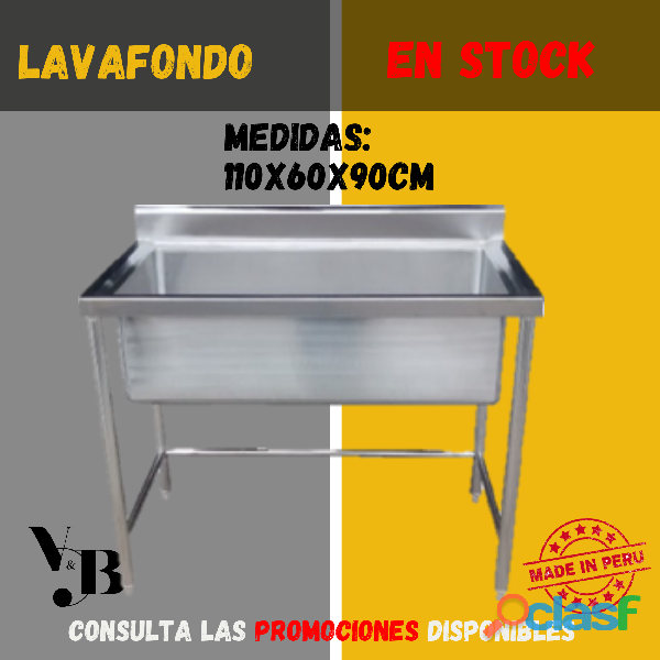 VYB LAVAFONDO EQUIPOS GASTRONOMICOS