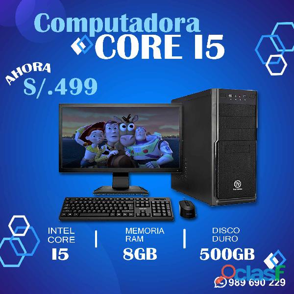precio irressitible en computadoras core i5