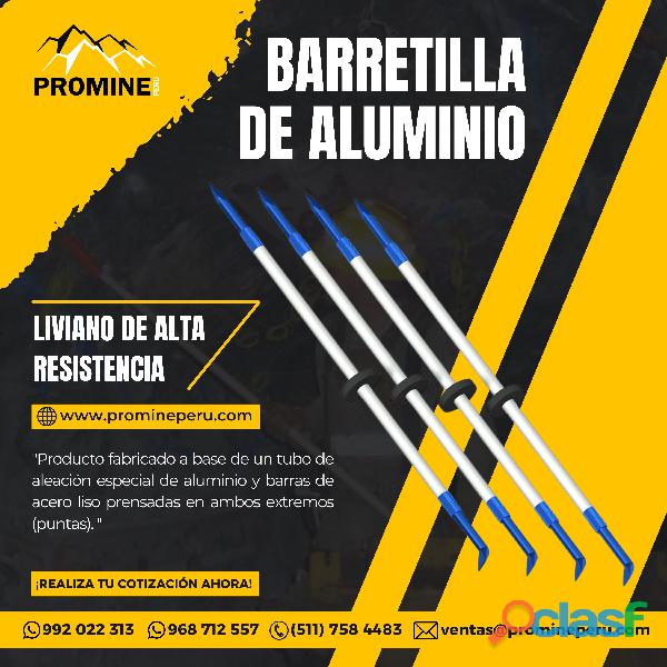 BARRETILLAS DE ALUMINIO/ PROMINE / LIMA