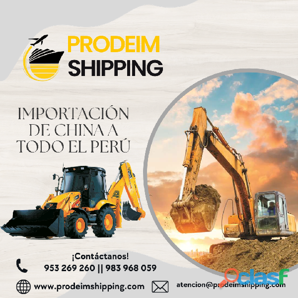 IMPORTACIÓN || EQUIPOS || COMPRA SEGURA || PRODEIM SHIPPING