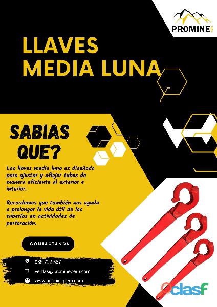 LLAVE MEDIA LUNA/ PROMINE / LIMA