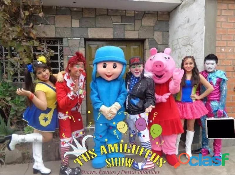 Show infantil, Baby shower, hora loca en San Juan de