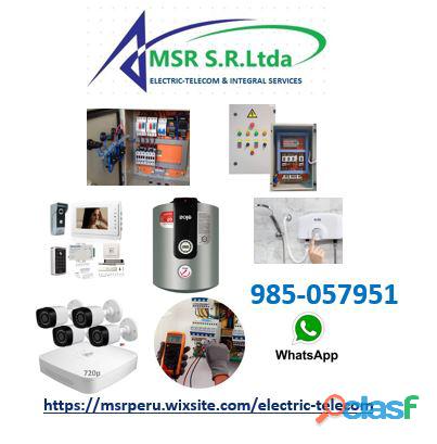 Técnico electricidad, intercomunicadores y CCTV 985057951