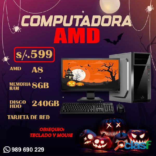 OFERTA ESPECIAL COMPUTADORA AMD