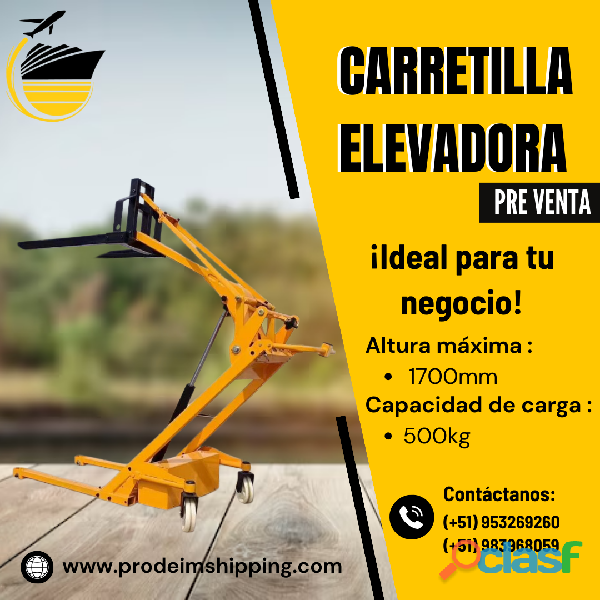 CARRETILLA ELEVADORA || PEDIDO || PREVENTA || PRODEIM