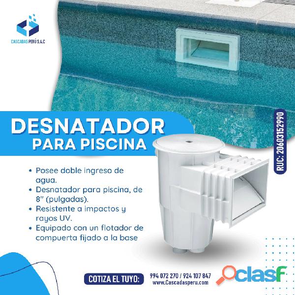 "BOMBAS PARA PISCINA" "DESNATADOR PARA PISCINA" "LUCES