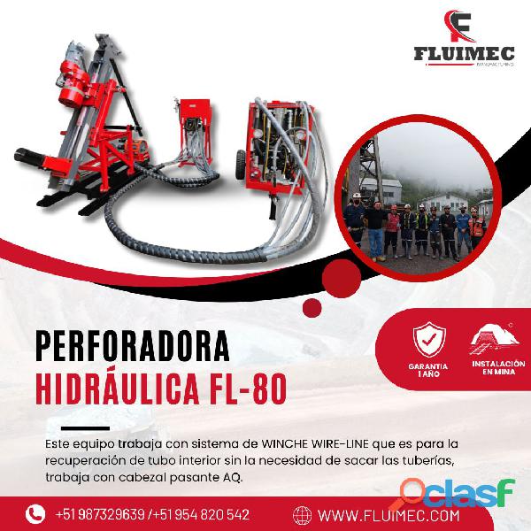 HIDRAULICA FL 80 / MAQUINA PARA ESTUDIO GEOLÓGICO