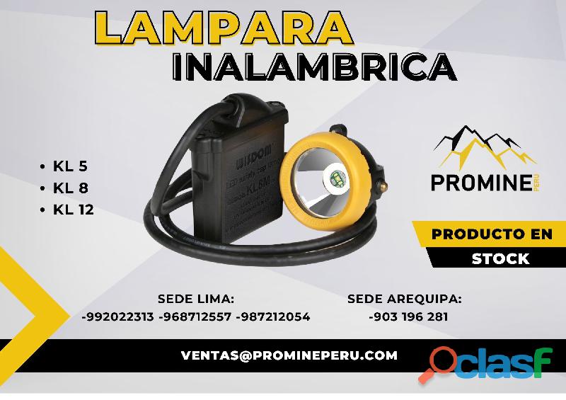 LÁMPARAS MINERAS (KL5 , KL8,4A Y 3A) / PROMINE / LIMA