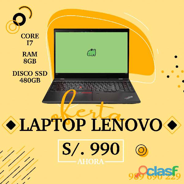 OFERTA EN LAPTOP LENOVO T580