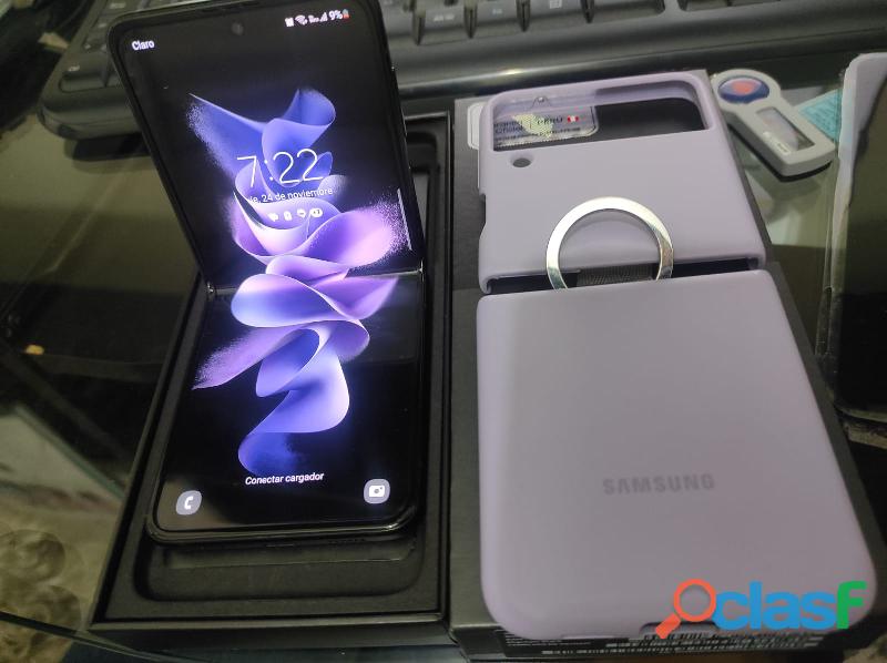 Samsung Galaxy z Flip3 color negro