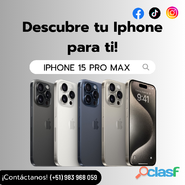 IPHONE 15 PRO MAX || PROD´M || IMPORTACIÓN DE APPLE