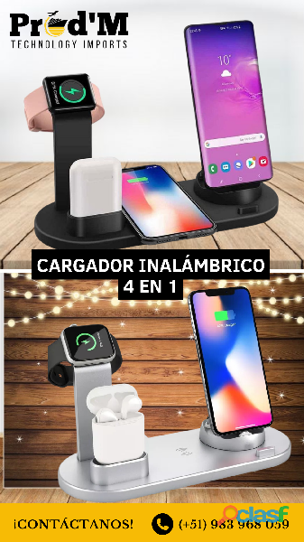 CARGADOR INALÁMBRICO || PROD'M || IPHONE 15 PRO MAX