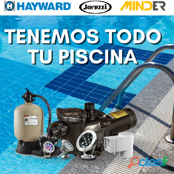 EQUIPOS Y ACCESORIOS PARA PISCINA