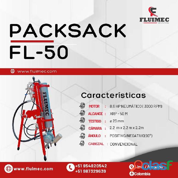 Packsack Neumática FL 50 / Equipo necesario para extraer