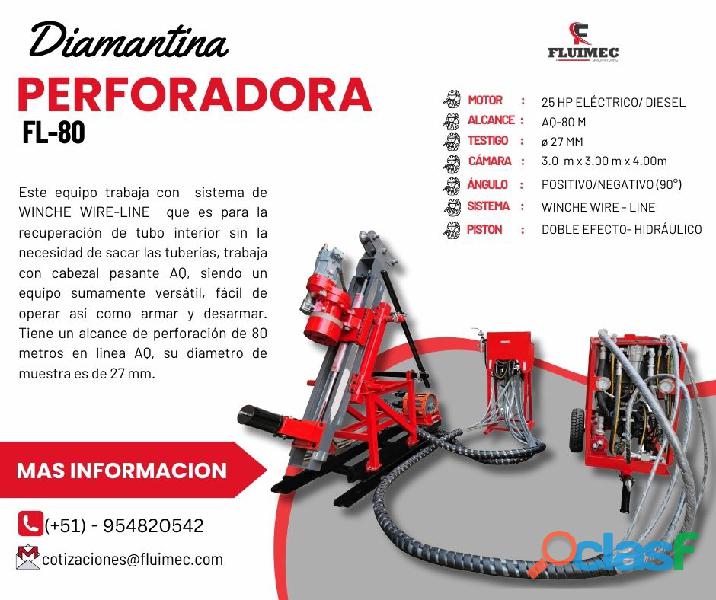 Perforadora FL 80 (Fácil recuperación de muestras)