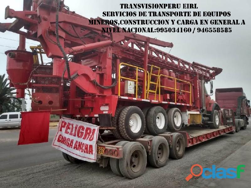 transvisionperu eirl transporte de carga pesada 995034160