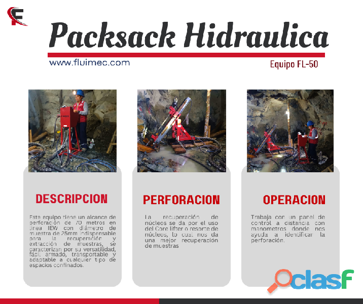 PERFORADORA HIDRAULICA FL 50 (DURABILIDAD DE EQUIPO)