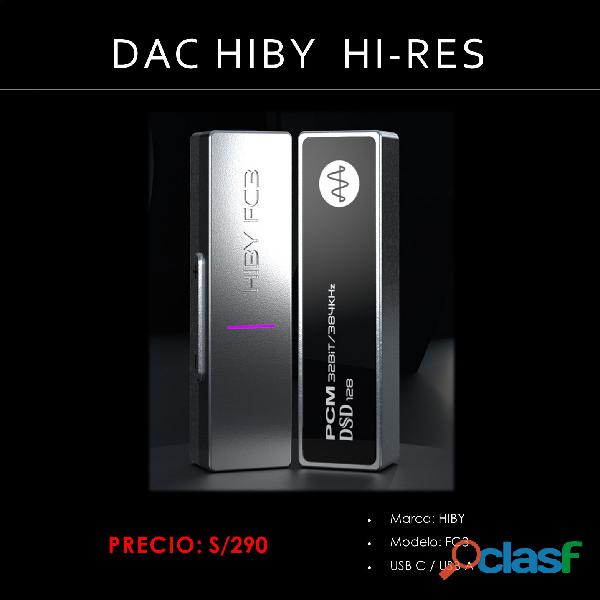 DAC HIBY FC3 HiRes