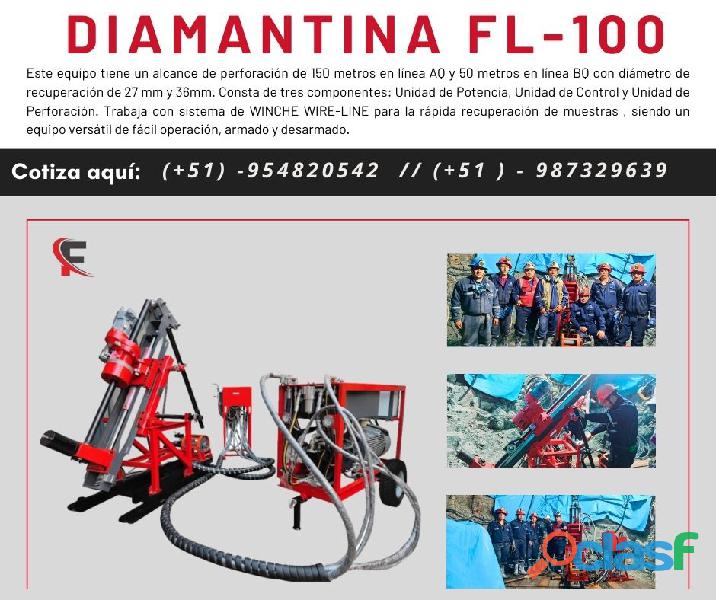 FL 100 HIDRAULICA / PERFORADORA DIAMANTINA / FLUIMEC