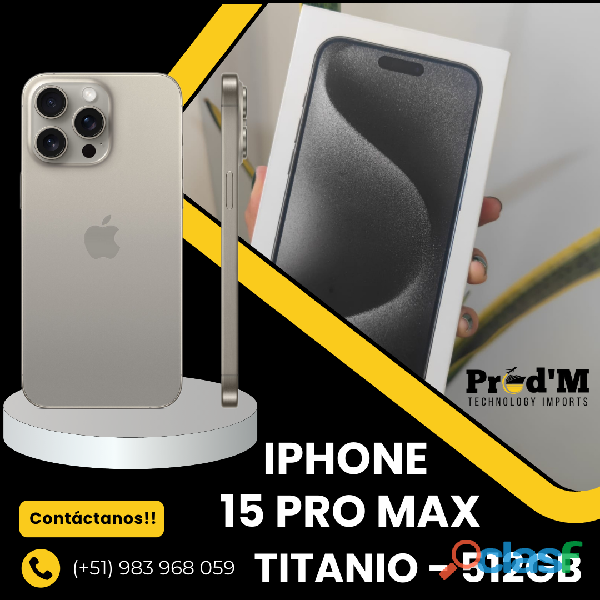 IPHONE 15 PRO MAX IPHONE ECOAMIGABLE || PROD'M