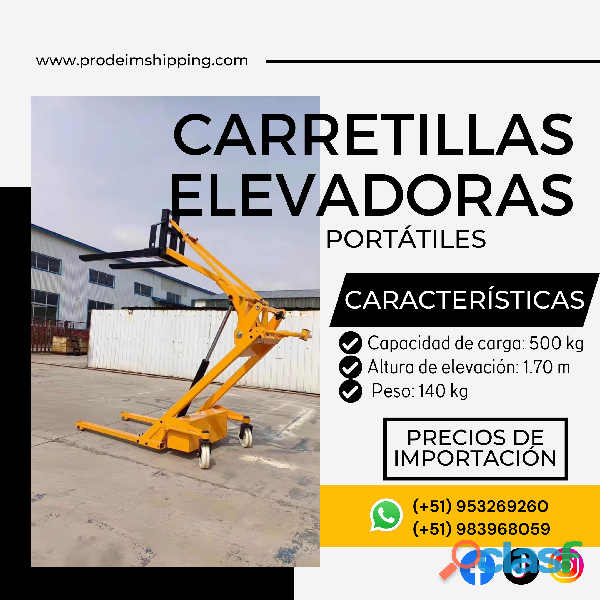 CARRETILLAS ELEVADORAS ELÉCTRICAS || MONTACARGAS || PRECIOS