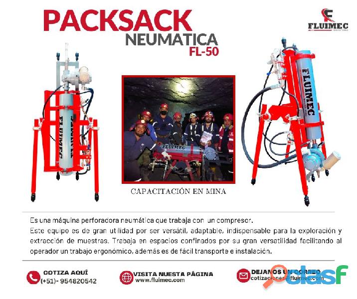 Packsack FL 50 / Perforadora / Equipo eficiente