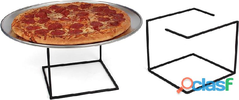 SOPORTE PARA PIZZA PERSONAL ACERO INOXIDABLE