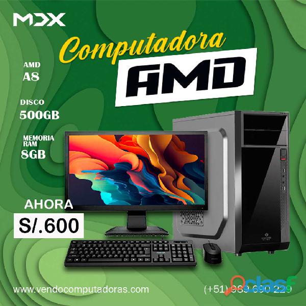 Computadora Enkore Nitro con AMD en Oferta Especial