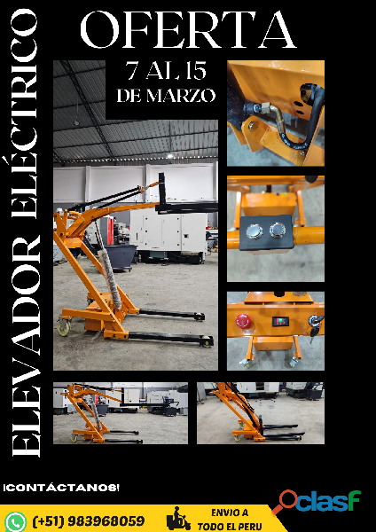 ELEVADOR ELÉCTRICO CON AJUSTADOR MANUAL || PROD'M