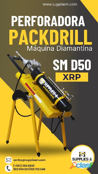 MÁQUINA NEUMÁTICA PACK DRILL SM D50 | PERFORACIÓN