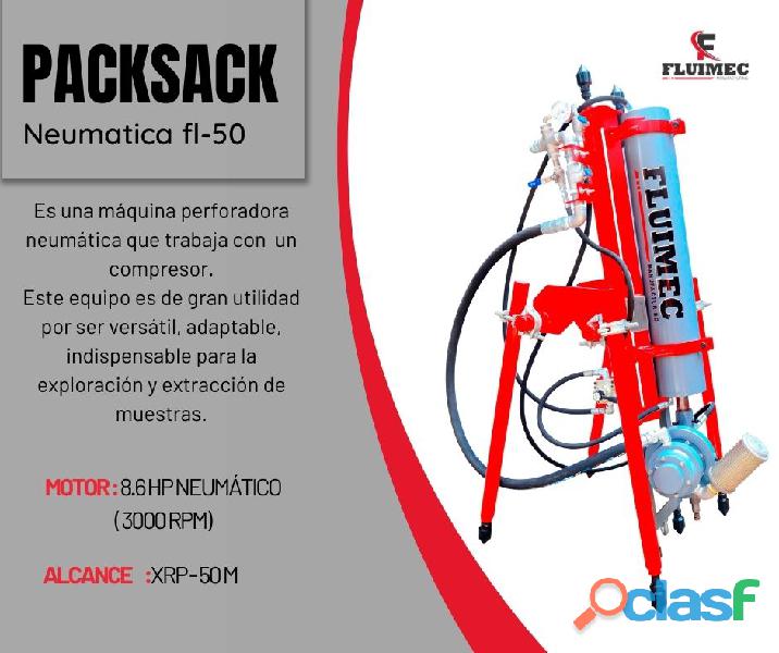 PACKSACK FL 50 ( motor: 8.6 HP / Perfora 50 metros)