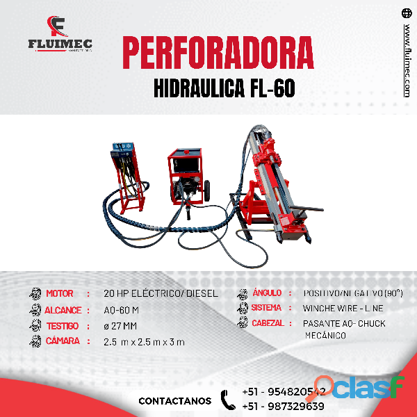 hidraulica FL 60 (equipo para mineria)
