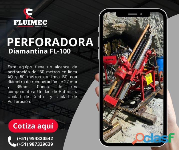 Perforadora FL 100 Equipo para interior y exterior en mina