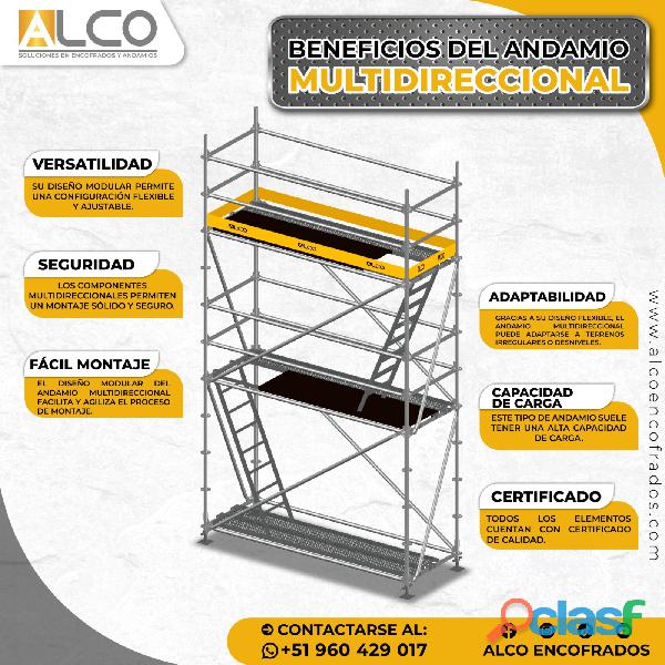 ANDAMIOS MULTIDIRECCIONALES