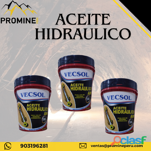 ACEITE HIDRAULICO/ SOSTENIMIENTO MINERO/ PROMINE