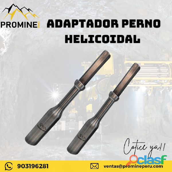 ADAPTADOR PERNO HELICOIDAL/ PROMINE SAC_AREQUIPA