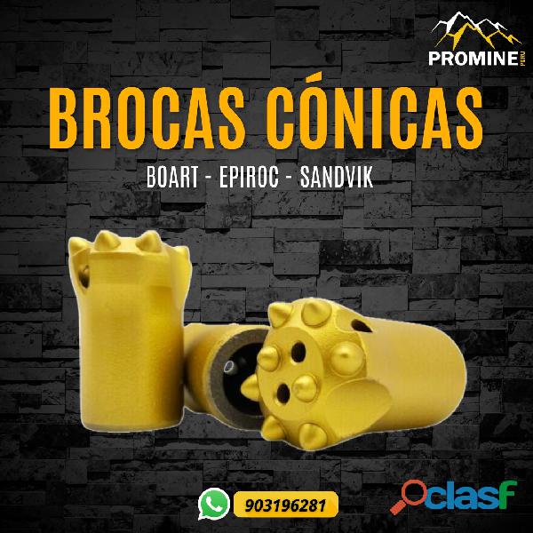 BROCAS CON INSERTOS (CONICAS) PROMINE PERU