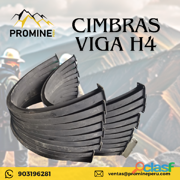 CIMBRAS VIGA H4/ PARA SOSTENIMIENTO MINERO/ PROMINE