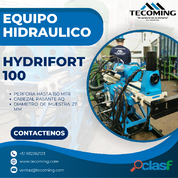 EQUIPO HIDRAULICO/ HYDRIFORT 100 /MÁQUINA PARA